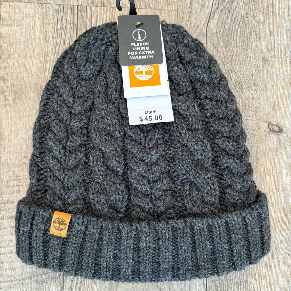 Timberland Dark Grey Beanie
